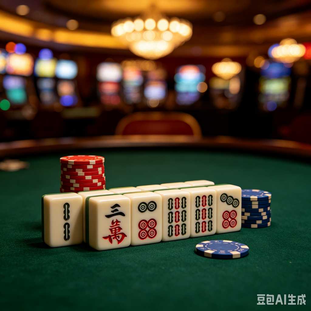 unique text mahjong tiles design