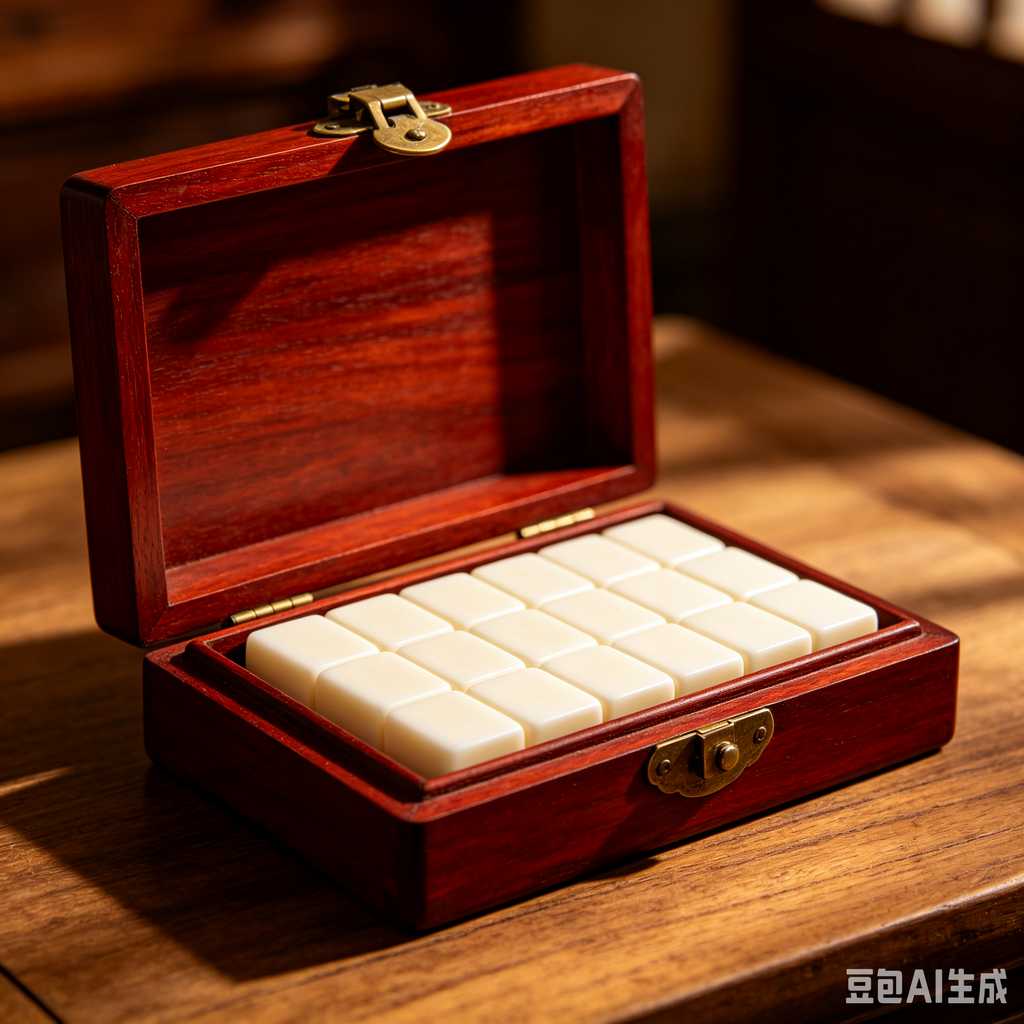 indoor leisure game mahjong set