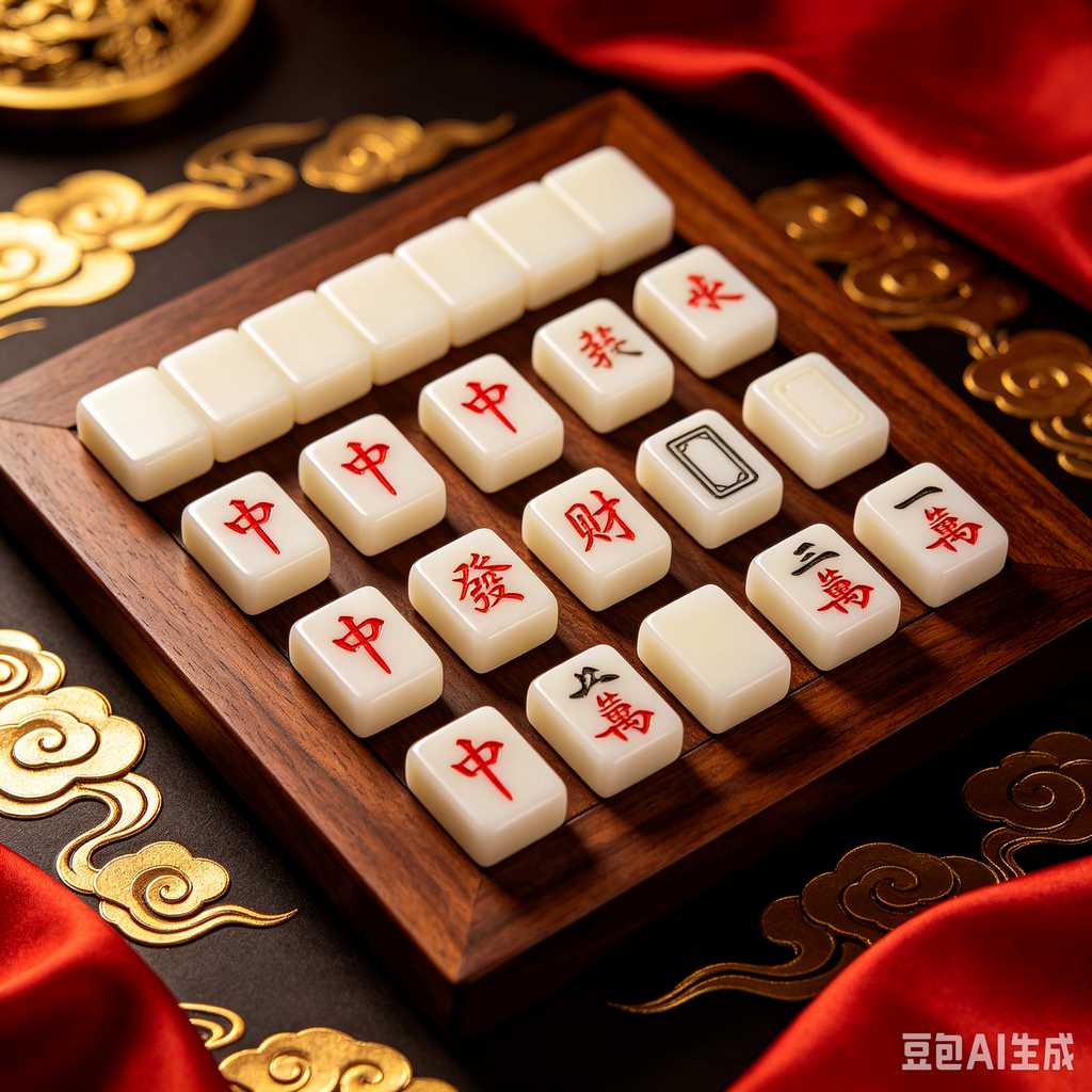 matte finish mahjong set