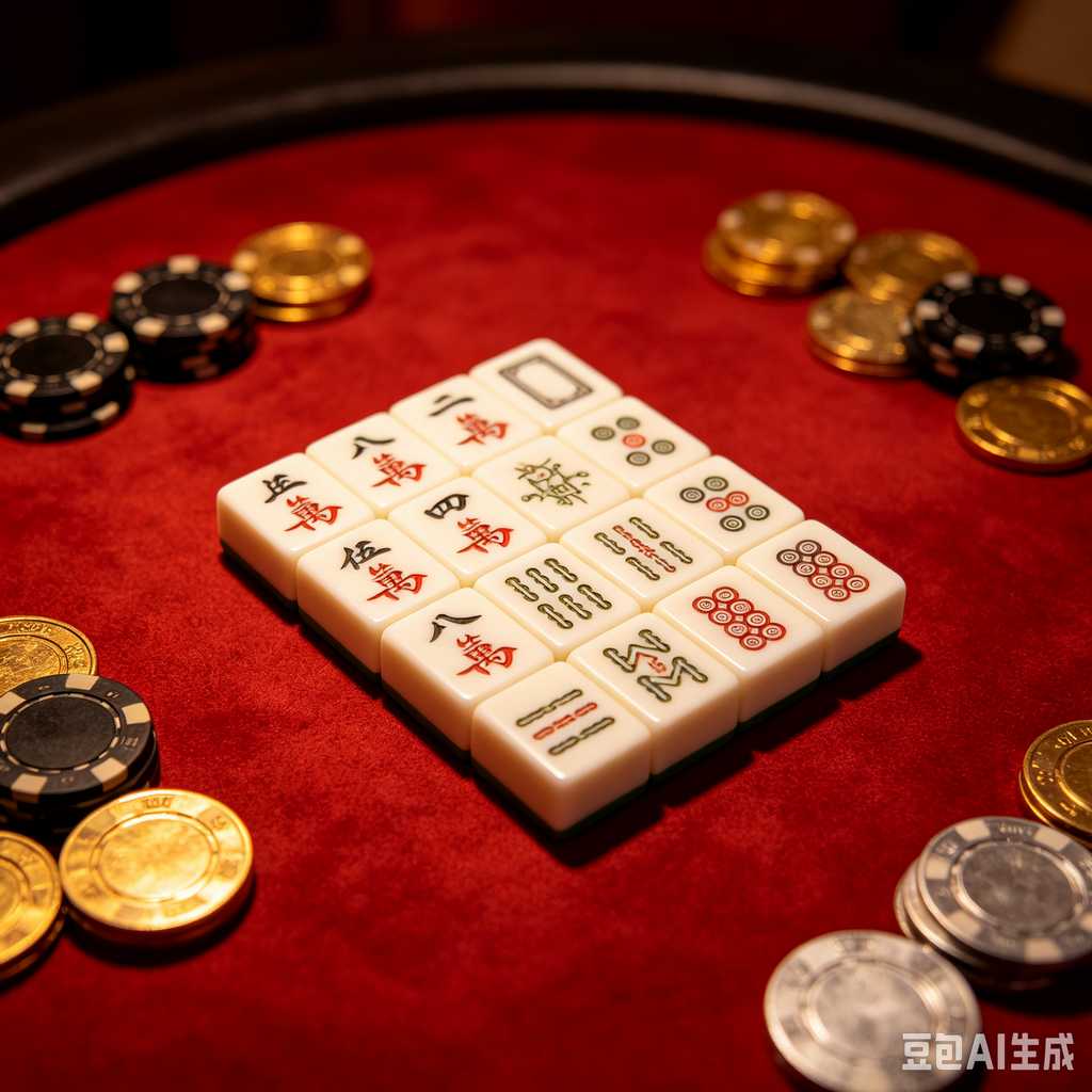 bright print mahjong tiles