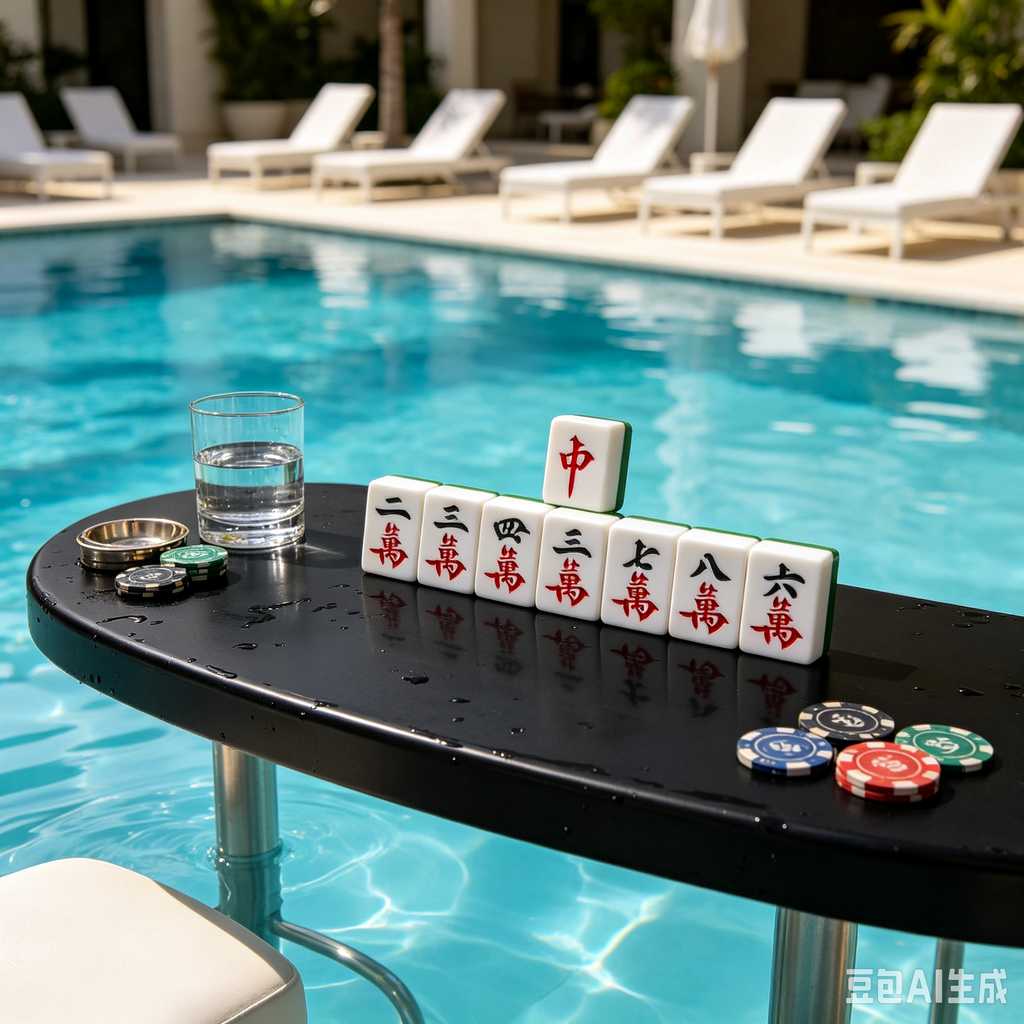 embossed mahjong set design